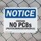 Signmission Contains No PCBs Polychlorinated Biphenyls, 10 in W x Rectangle, Plastic OS-2PACK-NS-P-710-L-15368 - alternate 7